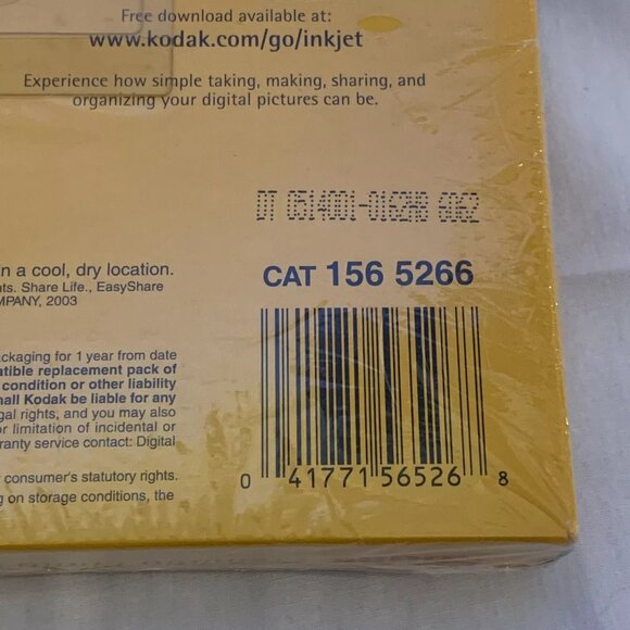 Kodak Premium Photo Paper - 100 Sheets - High Gloss - Inkjet - 4" x 6" - 156 526 - Picture 5 of 11